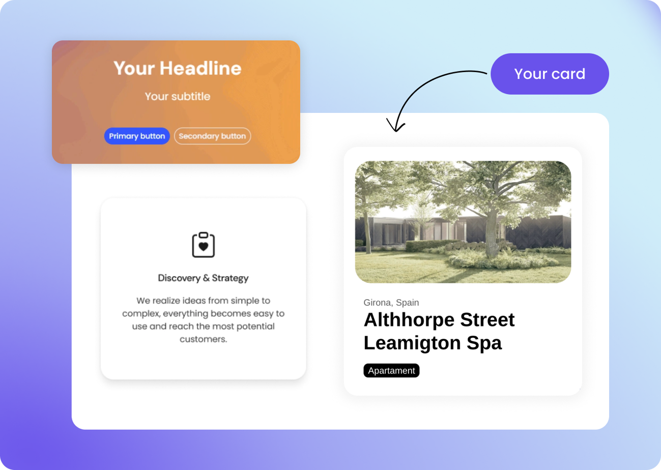 Page Builder gallery in Umbraco CMS