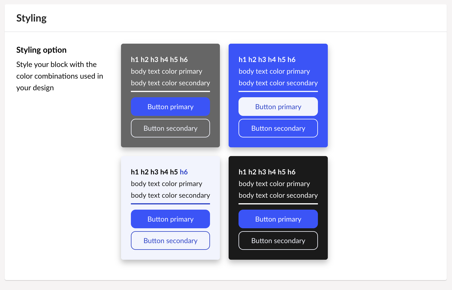 Css Text Blocks Styling Add Individual Styling for Blocks and Elements — ByteEditor