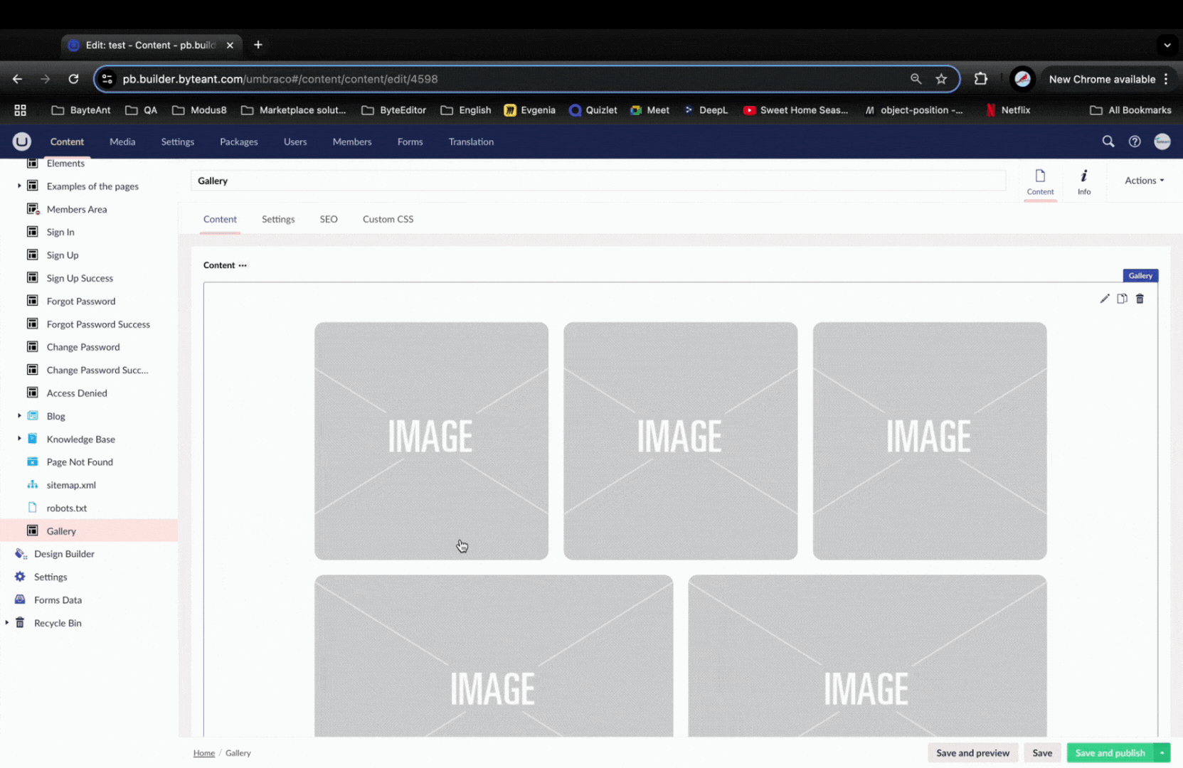Custom CSS for the Gallery layouts — ByteEditor