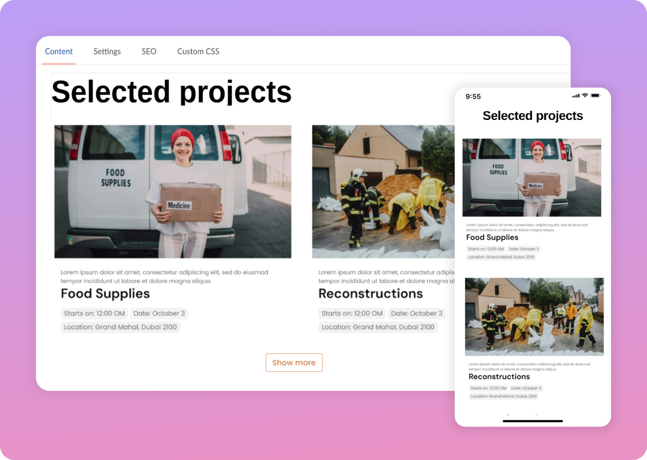Page Visualize Visual Page Builder Plugin for Umbraco CMS | ByteEditor