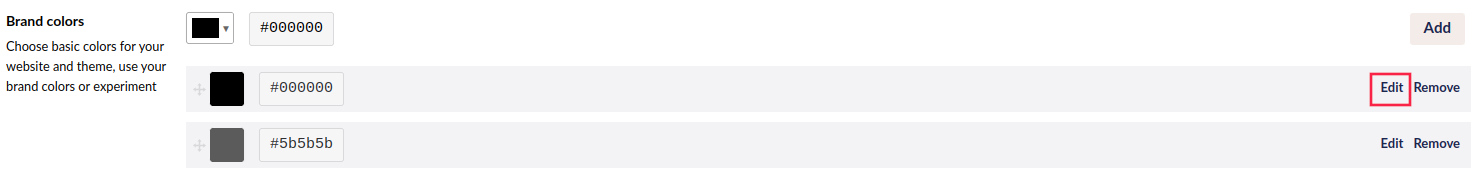 Customize Colors — ByteEditor