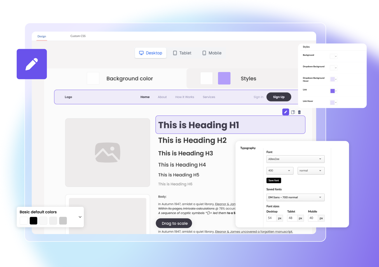 Design Builder for Umbraco | ByteEditor Customization Tools